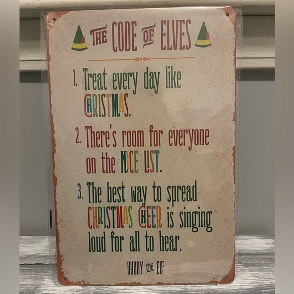Other - Buddy the Elf, The Codes of Elves  • NWT